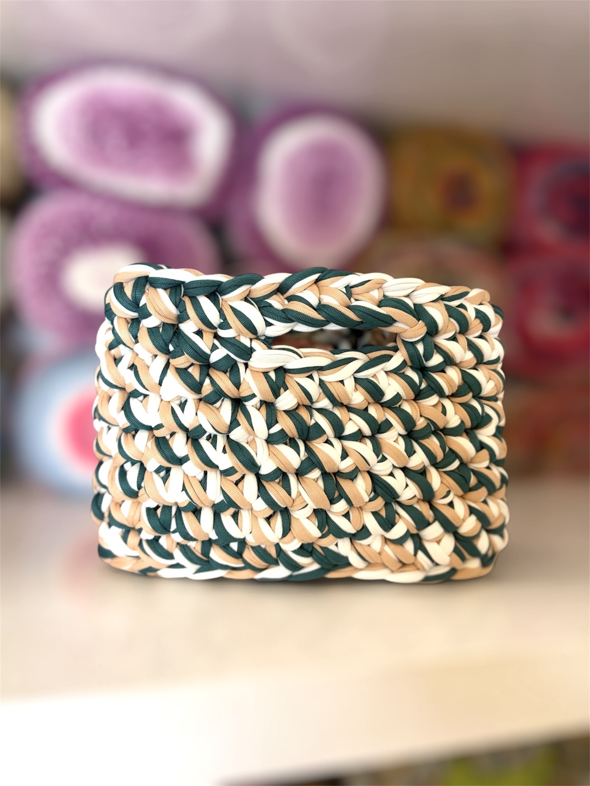 Zuri Camo — handmade crochet bags in the UAE