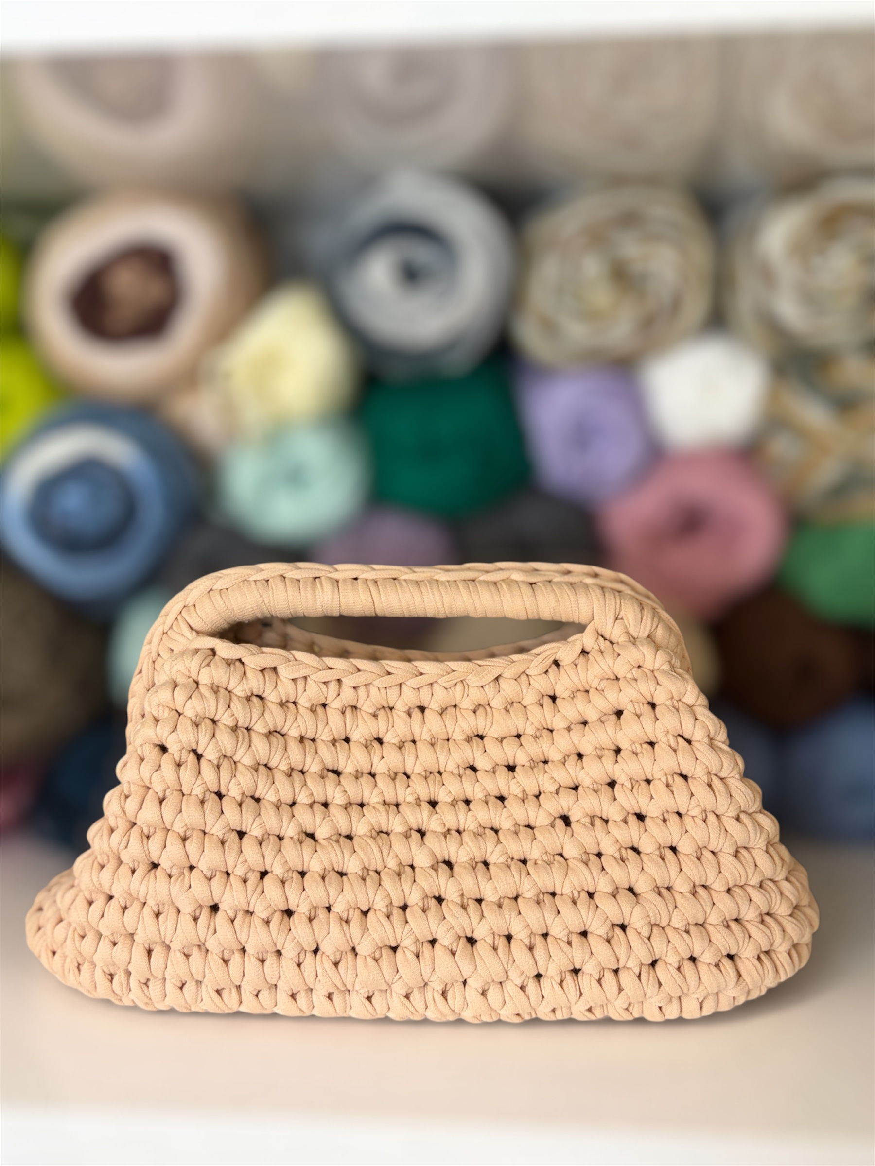 Clutch large — handmade crochet sale in the UAE