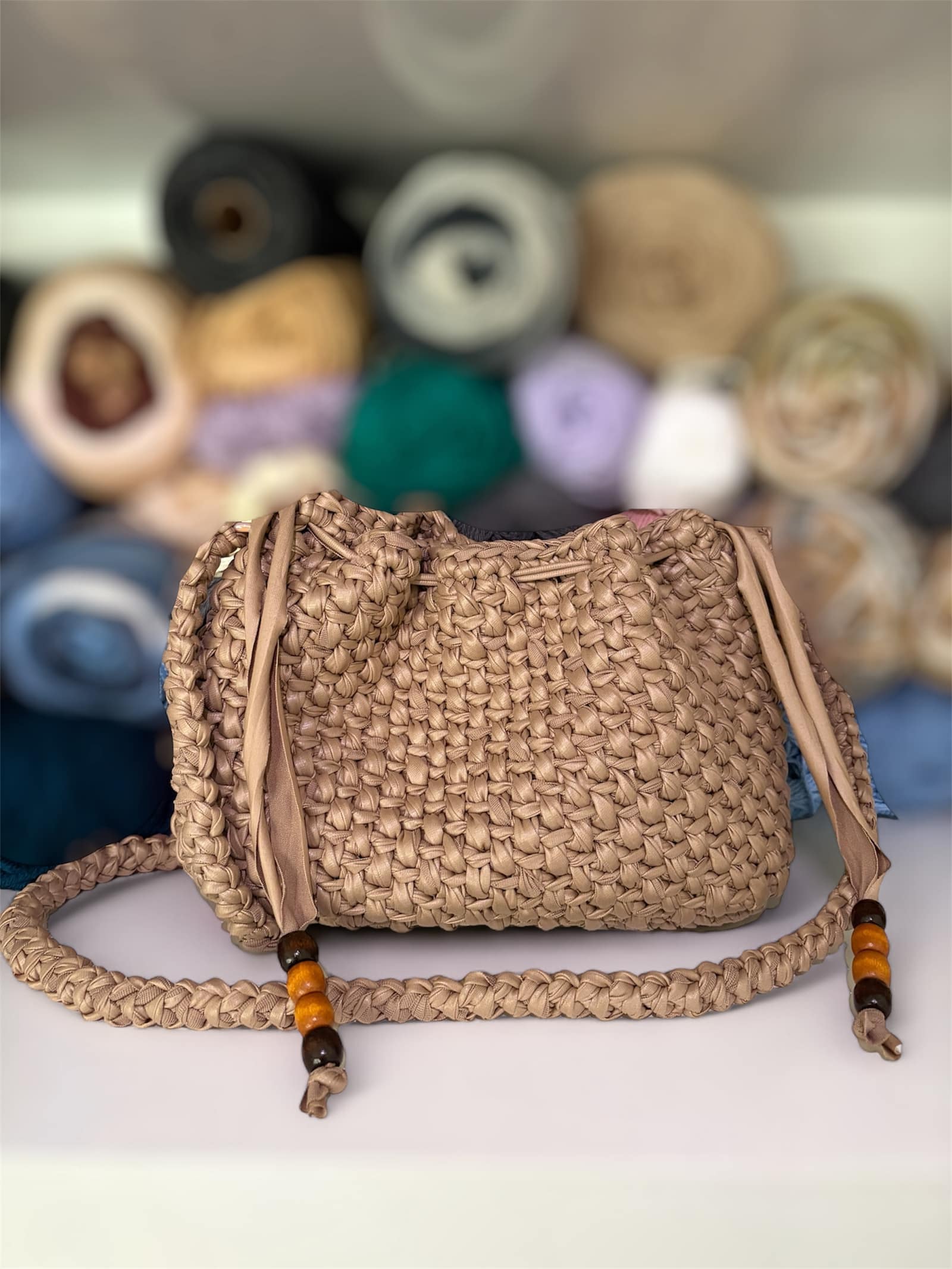 Yasmine (medium) — handmade crochet bags in the UAE